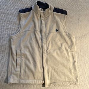 Grey Brooks Brothers Fleece Vest